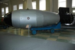 Tsar Bomba (Image courtesy of Wikimedia Commons)
